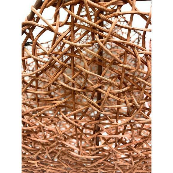 Vintage Vine Basket Artsy Bird’s Nest Handwoven Natural Material - Picture 8 of 8